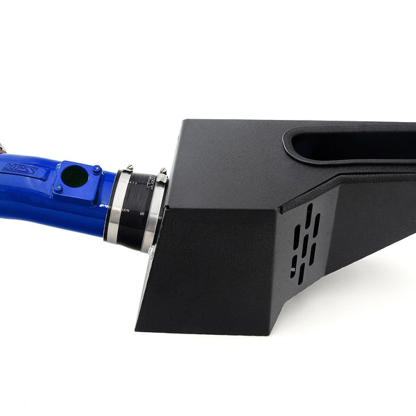 HPS Performance Air Intake Kit with Heat Shield Blue 827-729BL