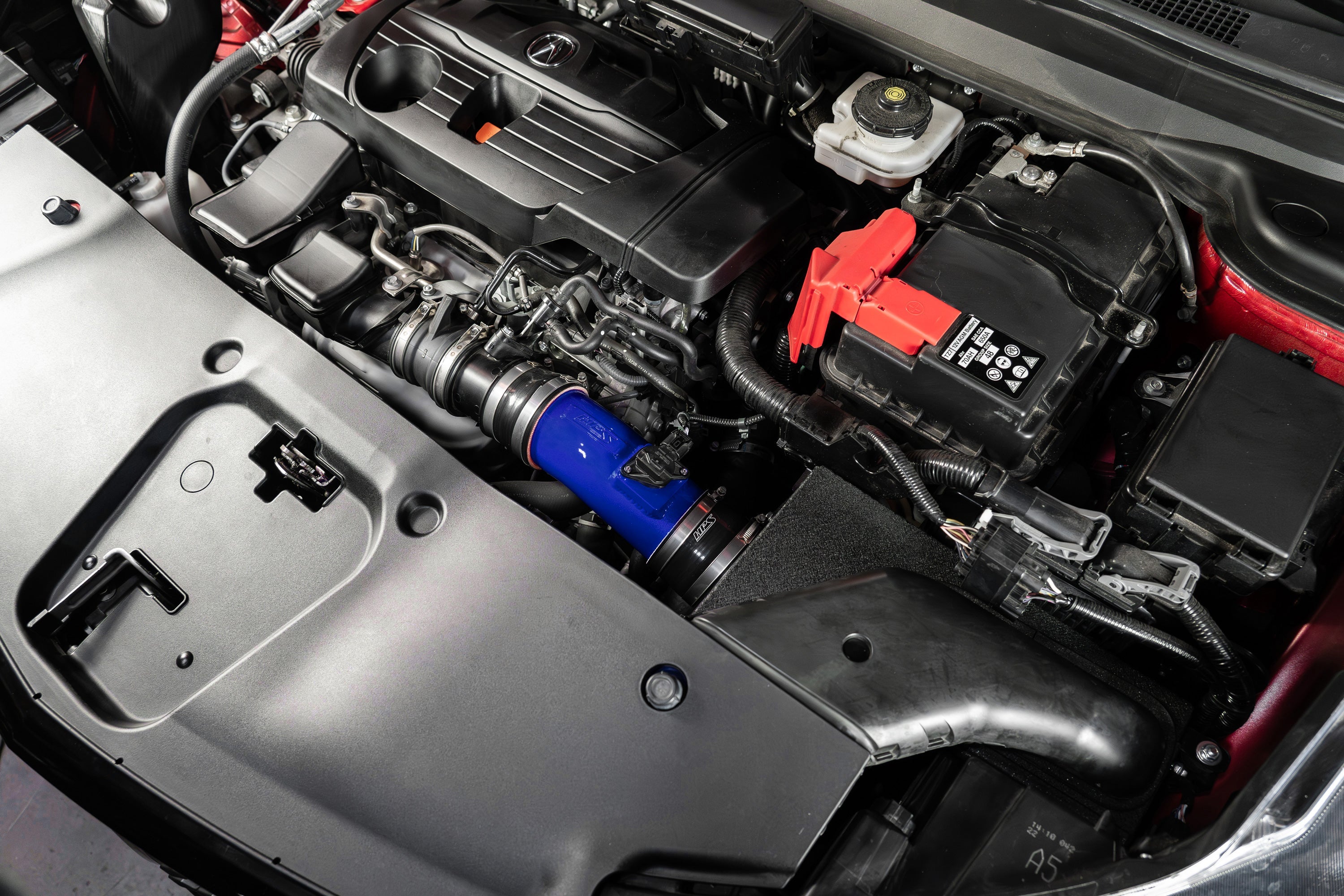 HPS Performance Air Intake Kit with Heat Shield (Blue) - Acura RDX - (2019-2025)