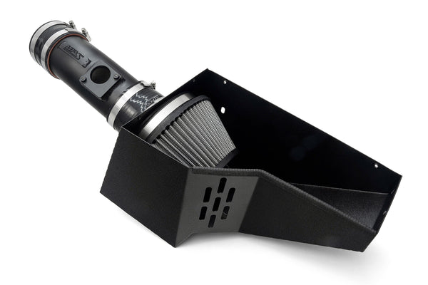 HPS Performance Air Intake Kit with Heat Shield, Black, 827-729WB