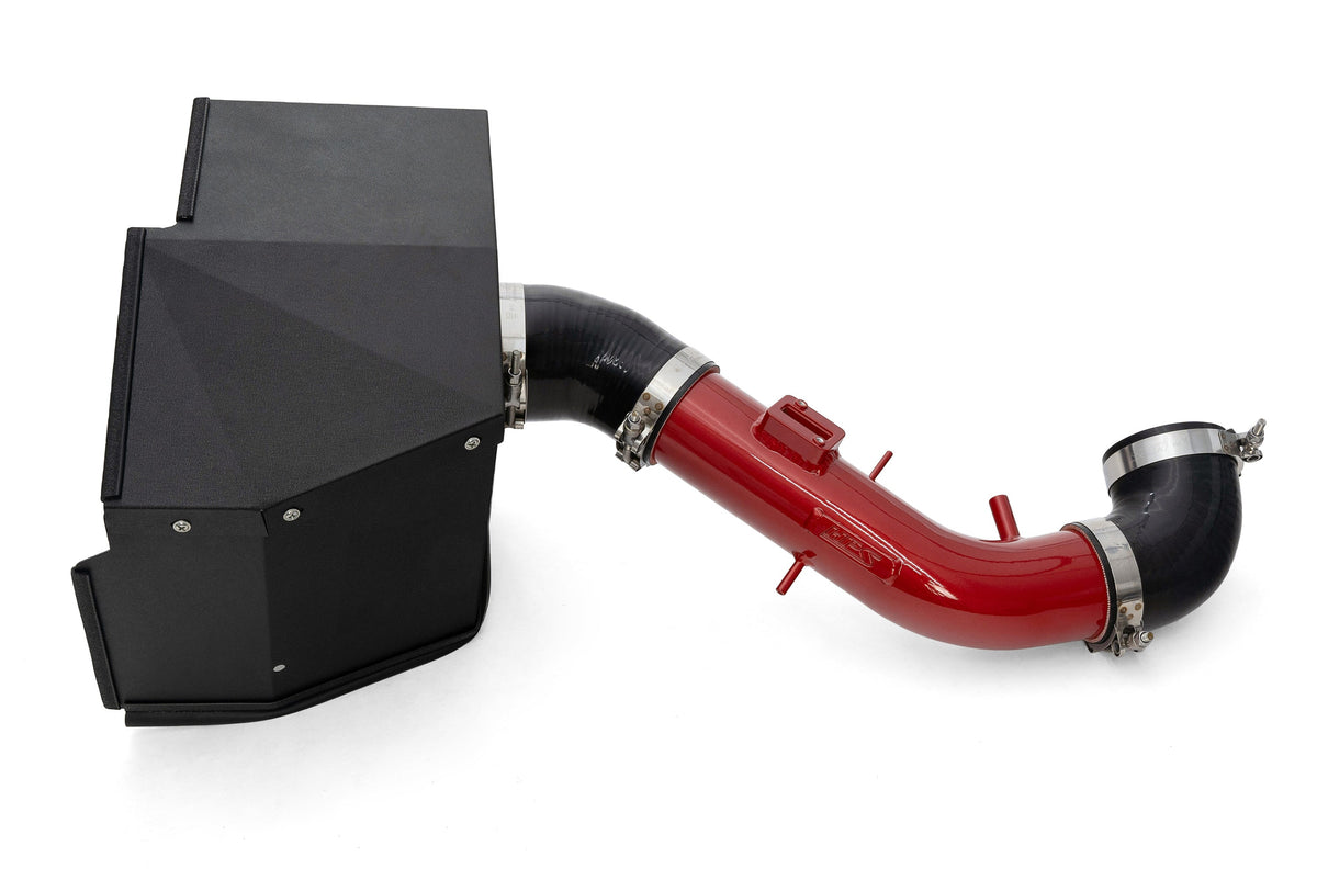 HPS Performance Air Intake Kit with Heat Shield Red 827-730R