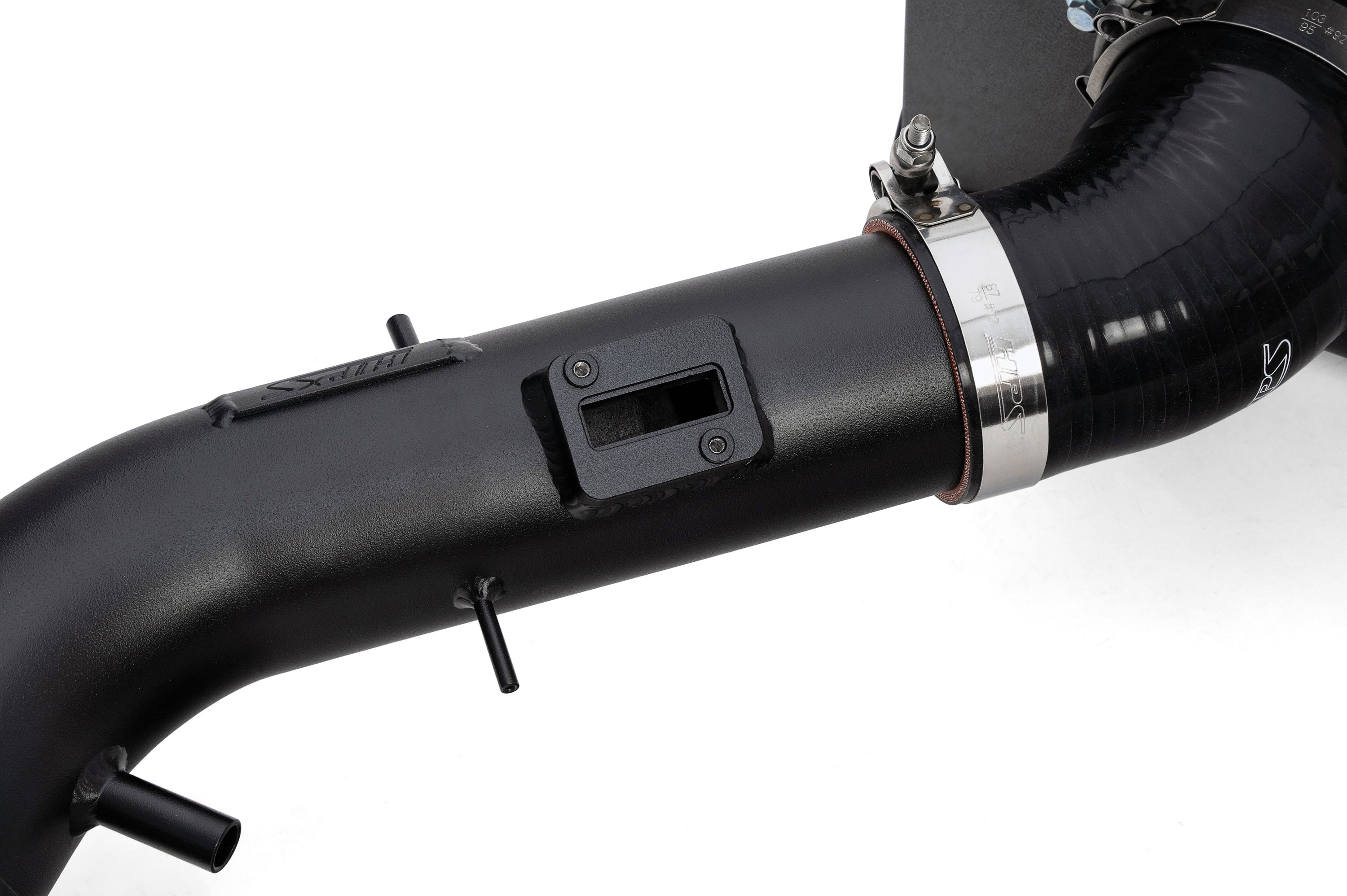 HPS Performance Air Intake Kit with Heat Shield, Black, 827-730WB