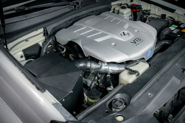 HPS Performance Air Intake Kit with Heat Shield, Black, 827-730WB