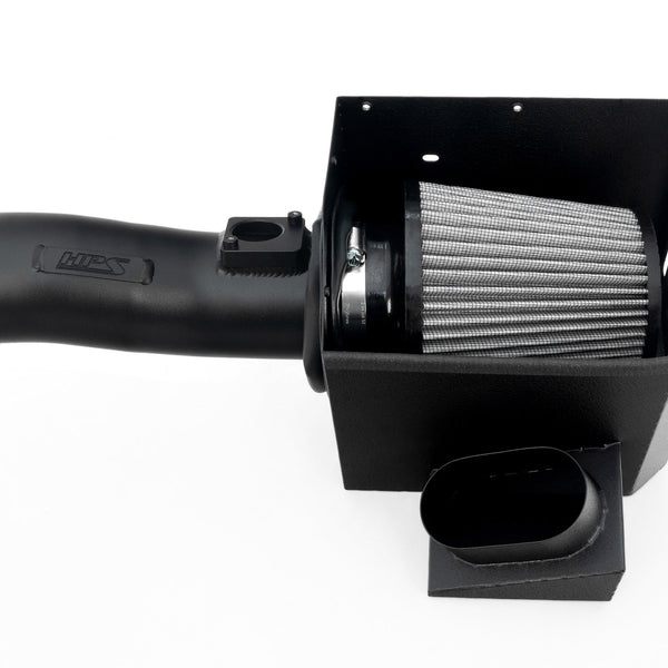 HPS Performance Air Intake Kit with Heat Shield Black 827-731WB