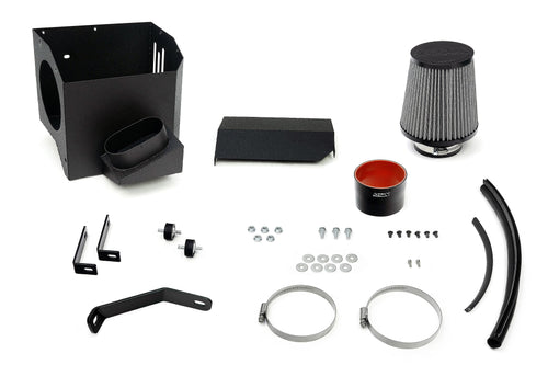 HPS Performance Air Intake Kit with Heat Shield, Polished, 827-731P