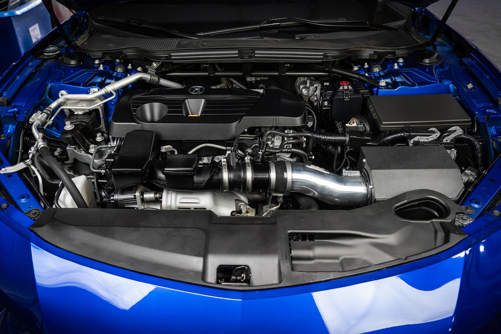 HPS Performance Air Intake Kit with Heat Shield (Blue) - Acura TLX - (2021-2025)
