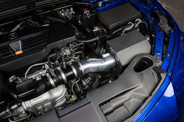 HPS Performance Air Intake Kit with Heat Shield, Black, 827-731WB