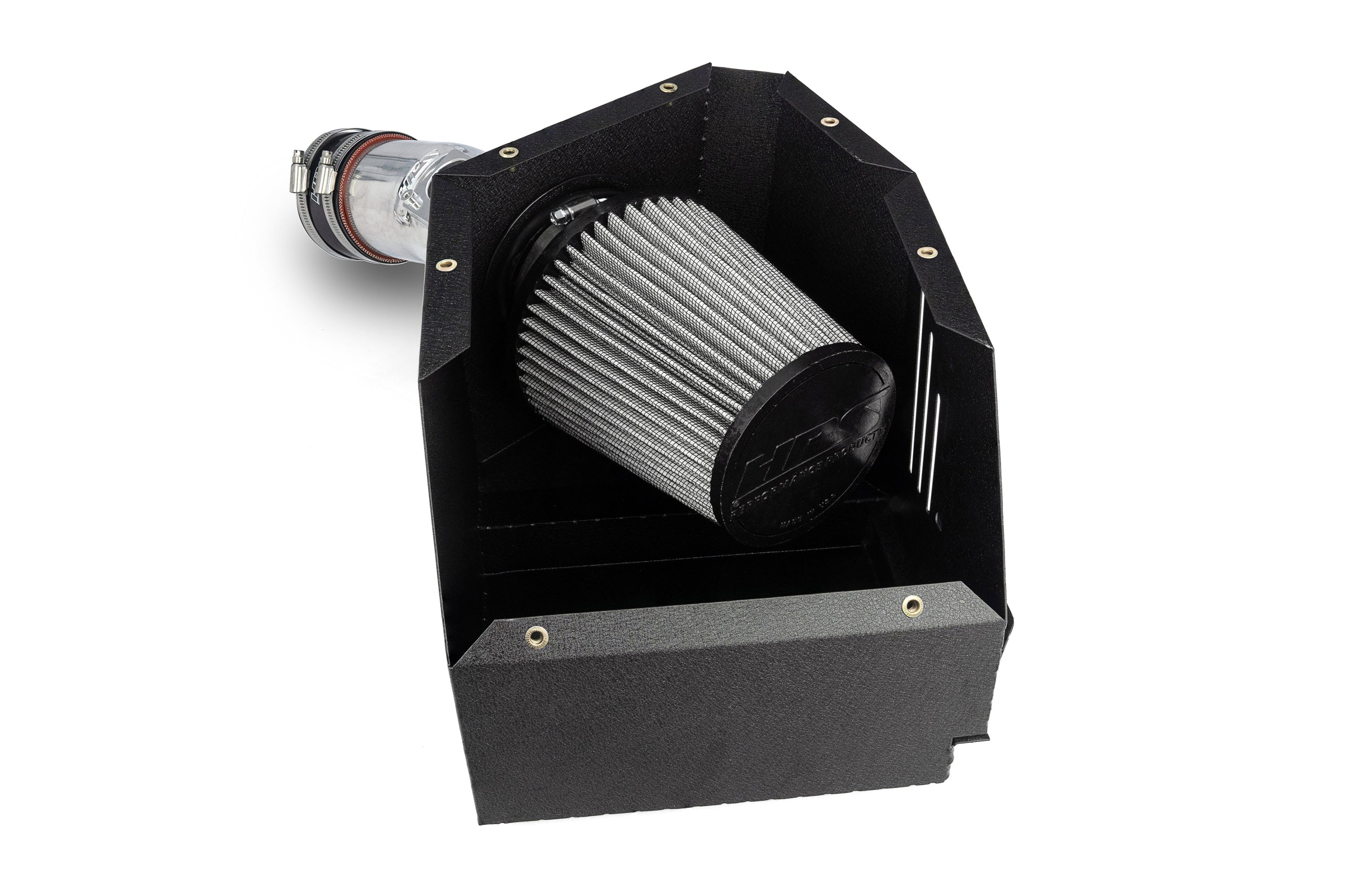 HPS Performance Air Intake Kit with Heat Shield (Polished) - Toyota GR Corolla - (2023-2024)