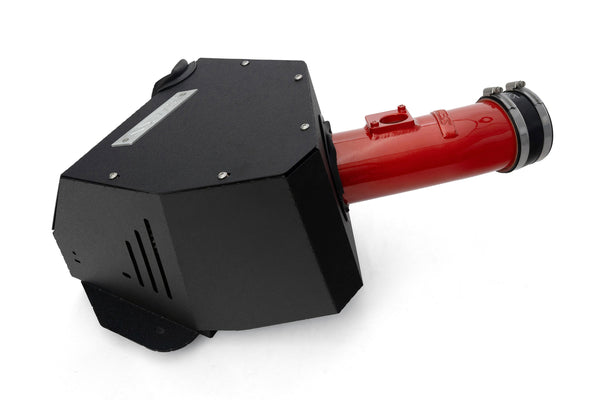 HPS Performance Air Intake Kit with Heat Shield, Red, 827-735R