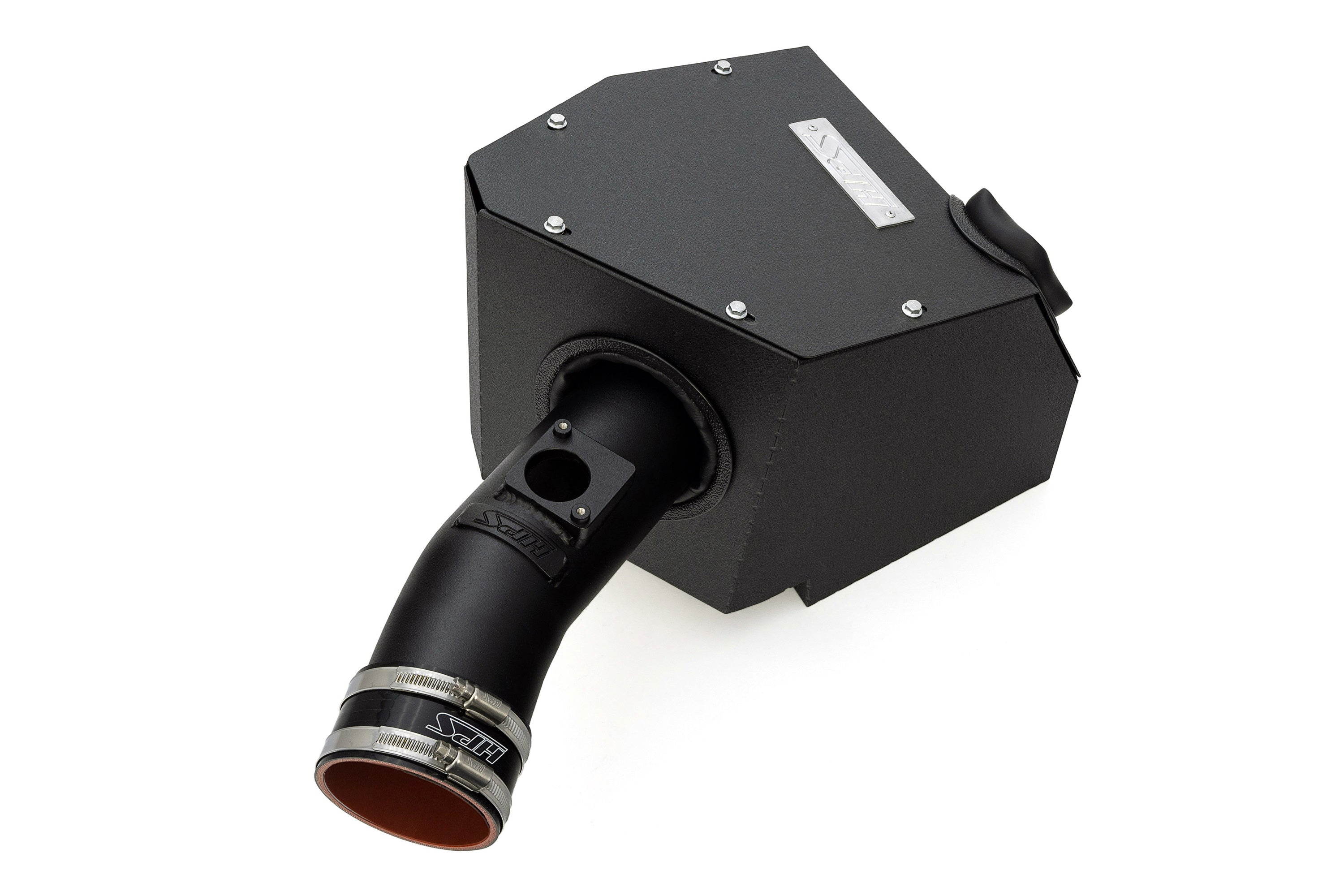 HPS Performance Air Intake Kit with Heat Shield, Black, 827-735WB