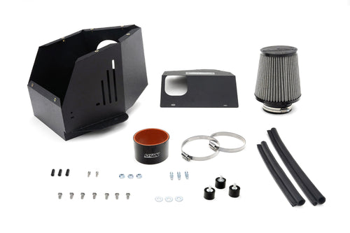 HPS Performance Air Intake Kit with Heat Shield, Black, 827-735WB