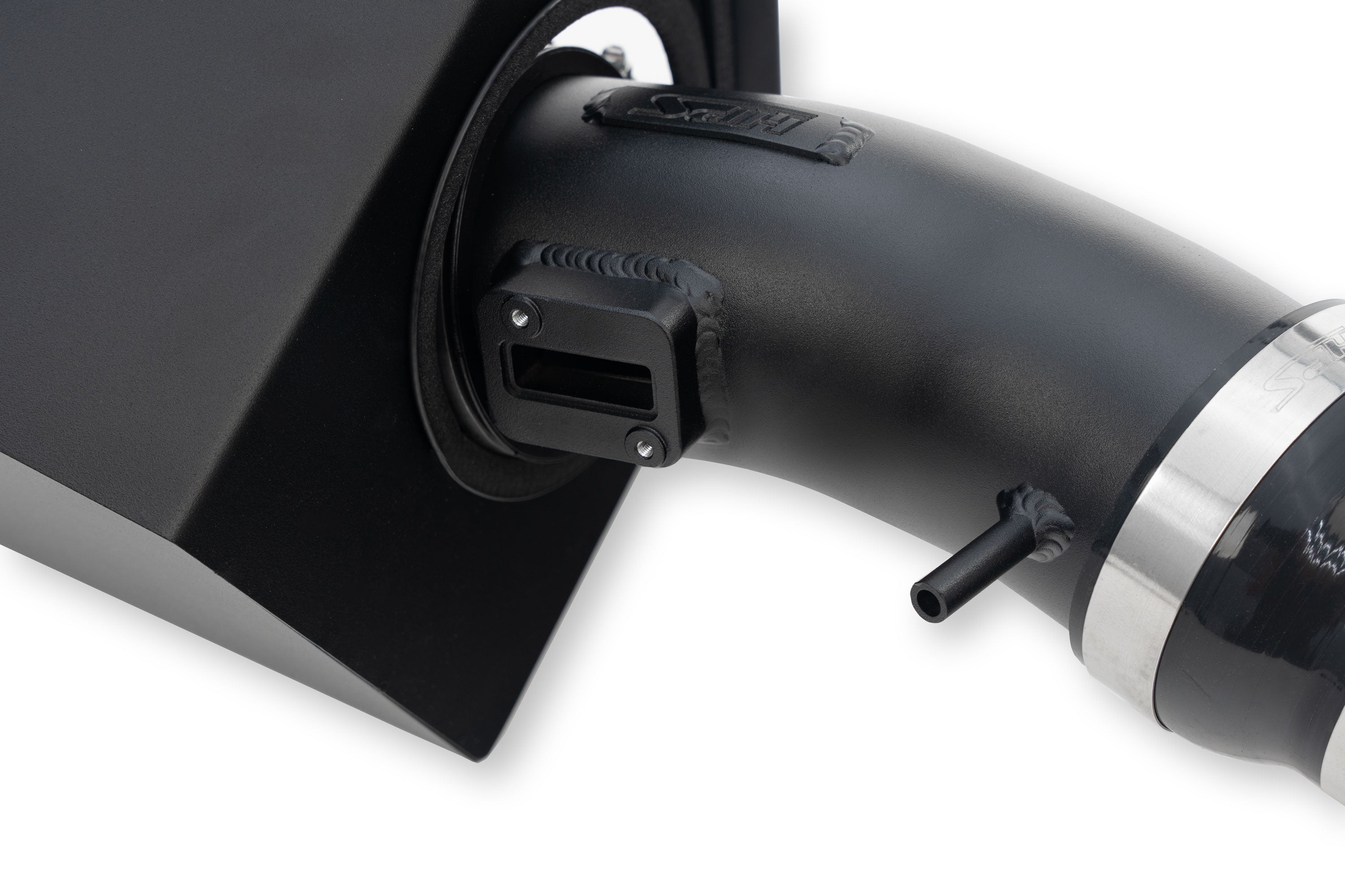 HPS Performance Air Intake Kit with Heat Shield, Black, 827-736WB