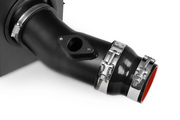 HPS Performance Air Intake Kit with Heat Shield, Red, 827-736R