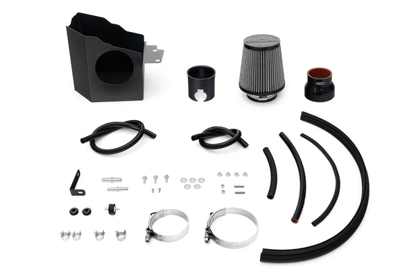 HPS Performance Air Intake Kit with Heat Shield, Red, 827-736R