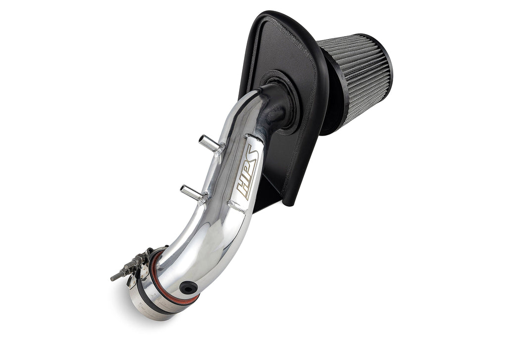 HPS Performance Air Intake Kit with Heat Shield (Polished) - Acura TSX / Honda Accord without MAF Sensor - (2004-2008 / 2003-2006)