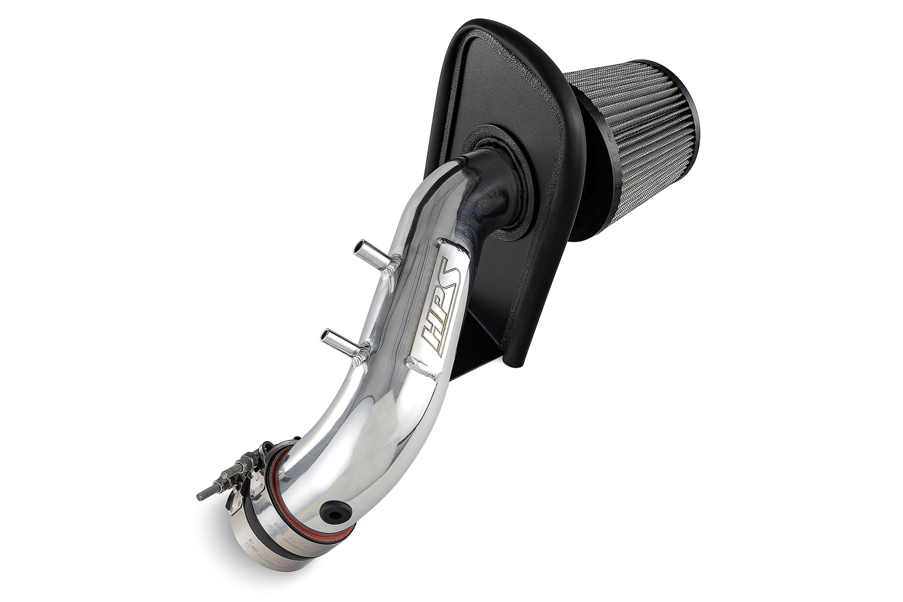 HPS Performance Air Intake Kit with Heat Shield (Polished) - Acura TSX / Honda Accord without MAF Sensor - (2004-2008 / 2003-2006)