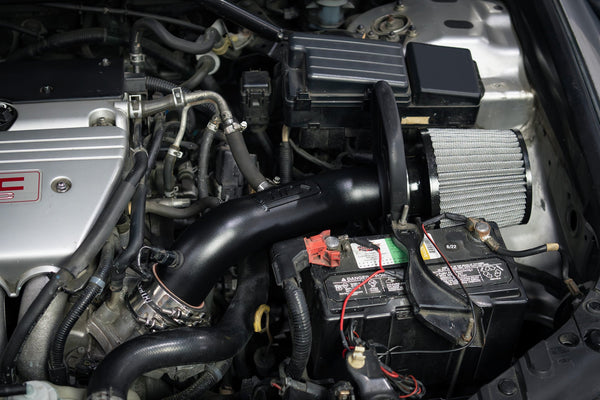 HPS Performance Air Intake Kit with Heat Shield, Black, 827-737WB
