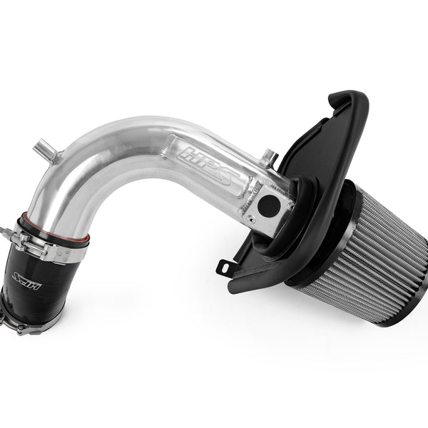 HPS Performance Air Intake Kit with Heat Shield Polished 827-738P