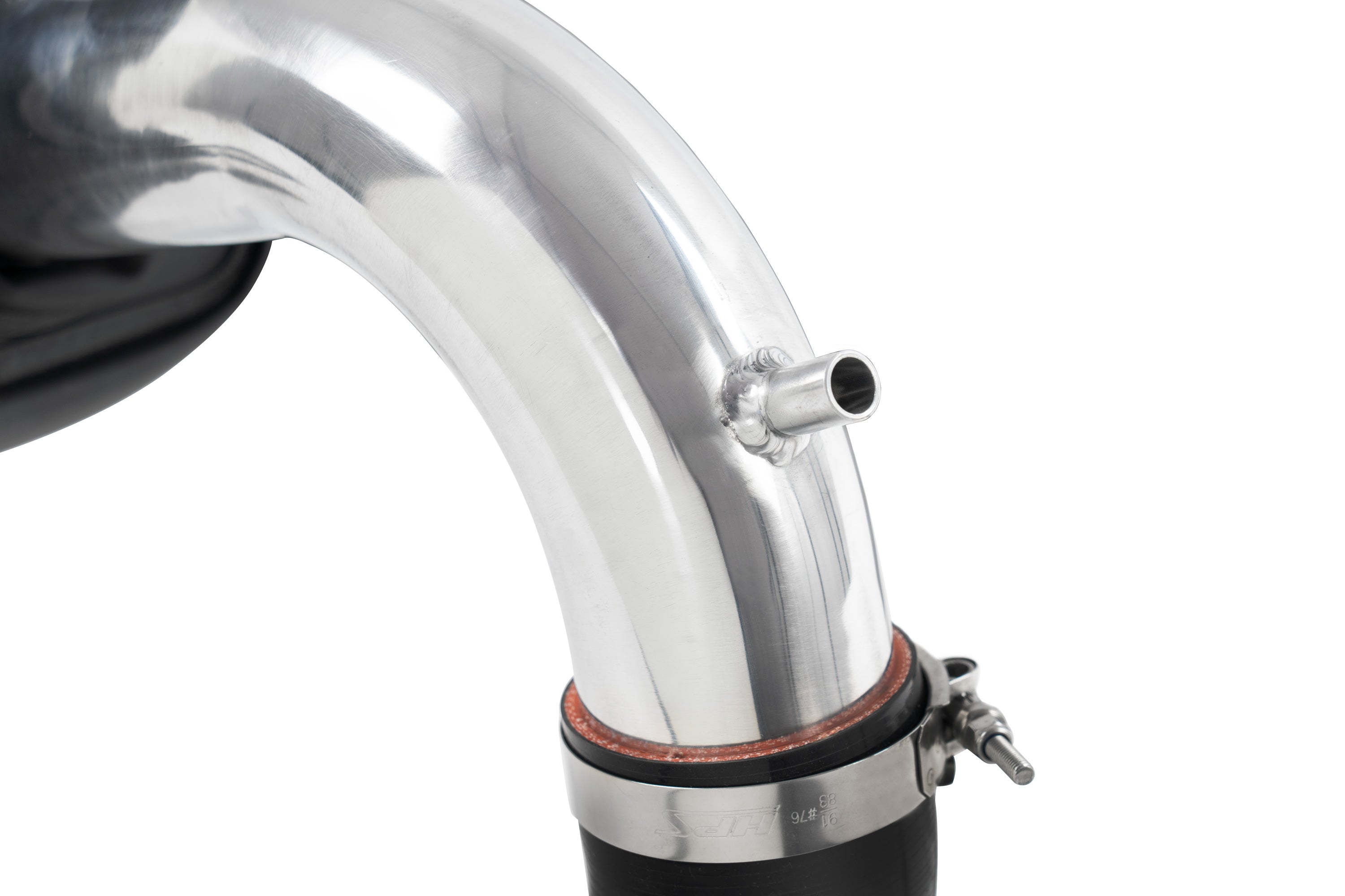 HPS Performance Air Intake Kit with Heat Shield, Black, 827-738WB