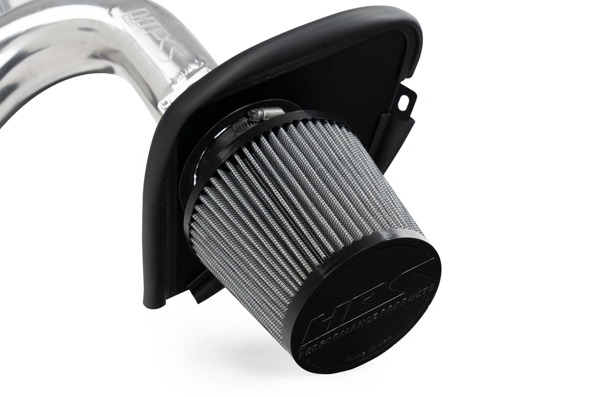 HPS Performance Air Intake Kit with Heat Shield (Black) - Acura TSX / Honda Accord (2009-2014 / 2008-2012)