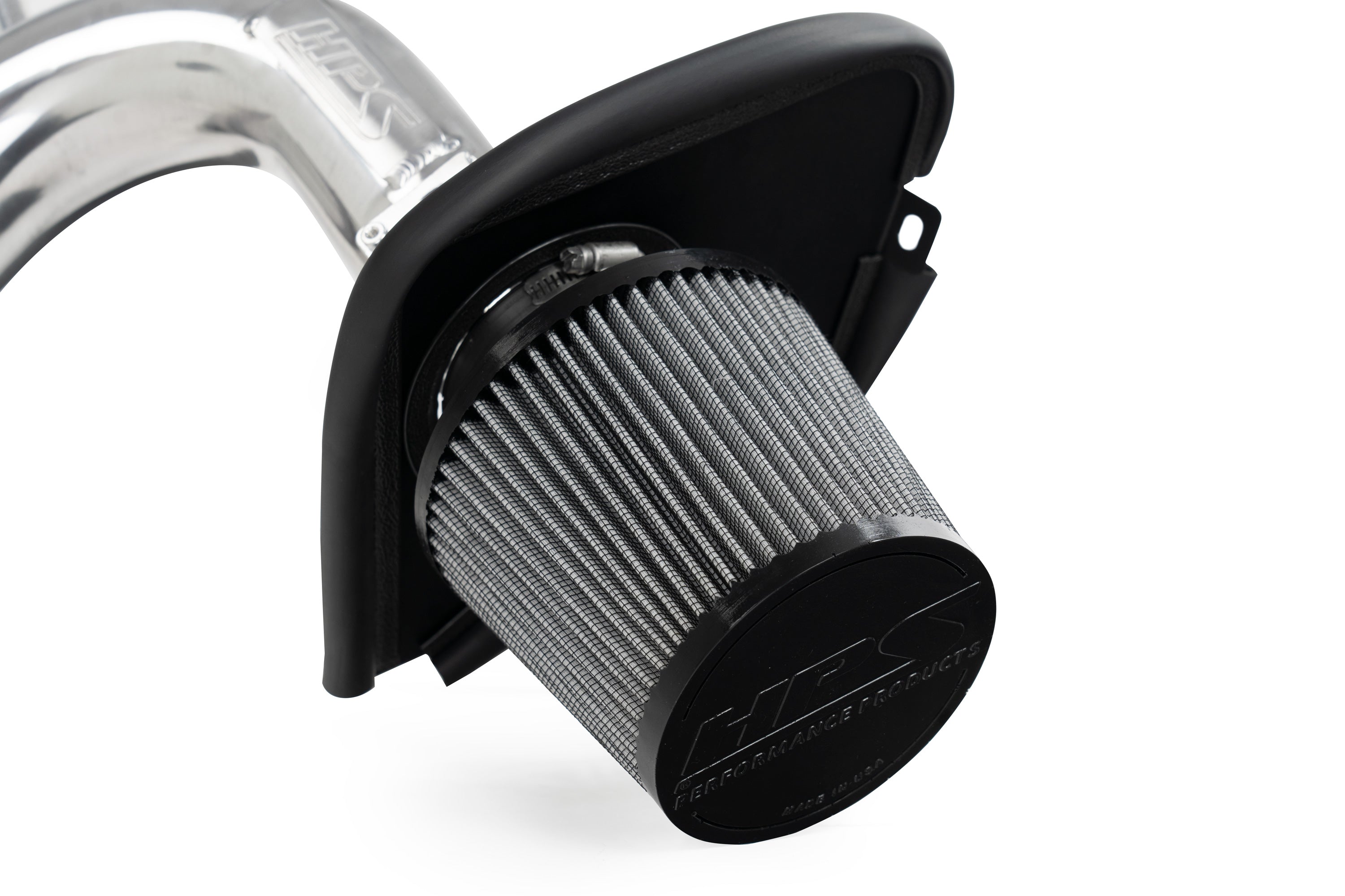 HPS Performance Air Intake Kit with Heat Shield (Red) - Acura TSX / Honda Accord - (2009-2014 / 2008-2012)