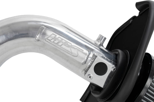 HPS Performance Air Intake Kit with Heat Shield, Red, 827-738R