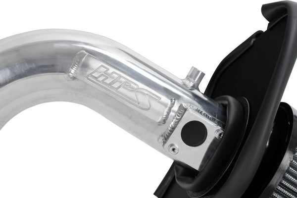 HPS Performance Air Intake Kit with Heat Shield, Red, 827-738R