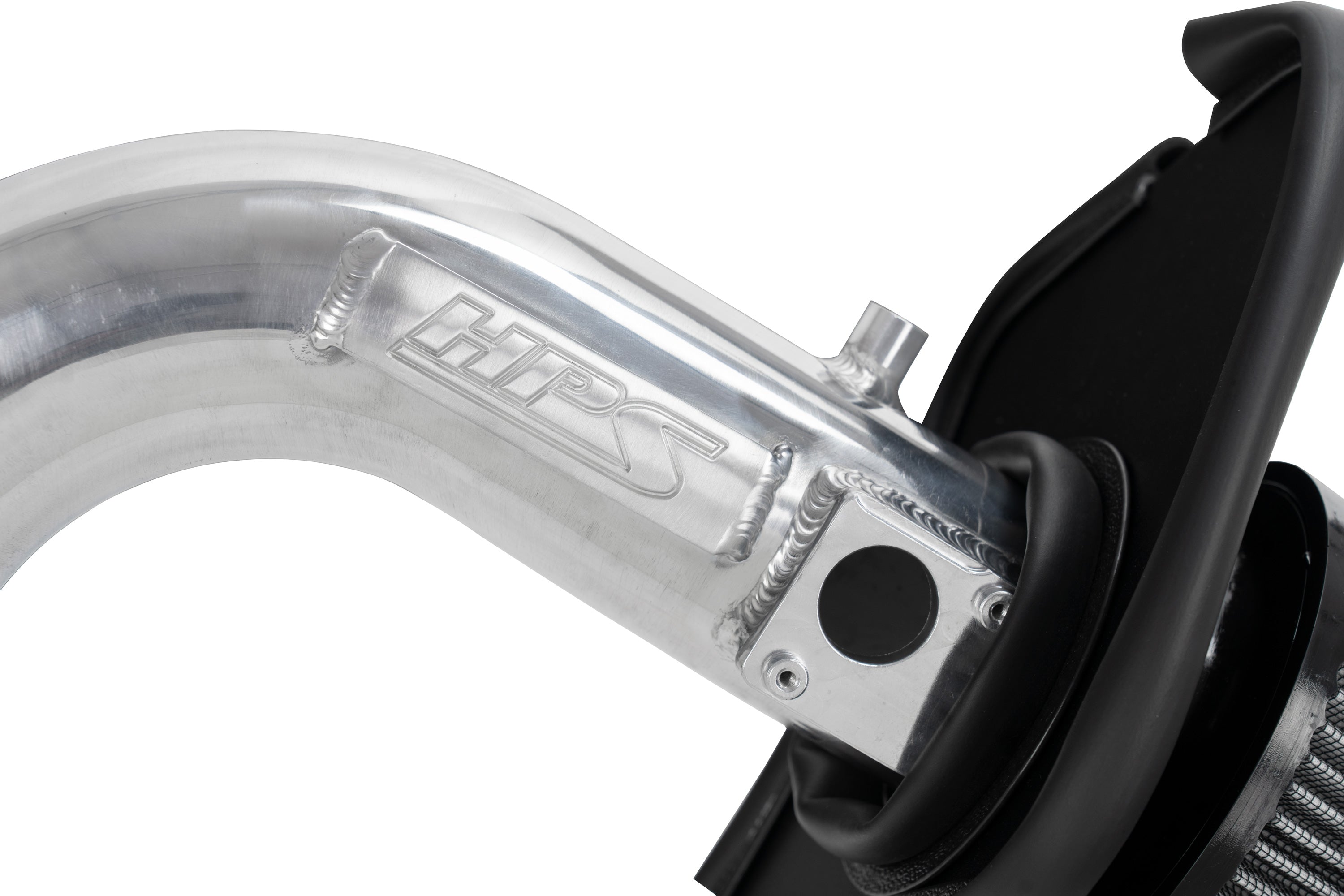 HPS Performance Air Intake Kit with Heat Shield, Black, 827-738WB