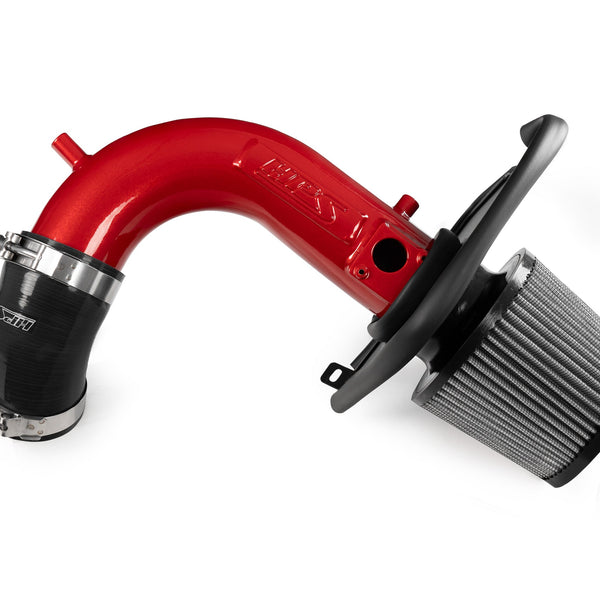 HPS Performance Air Intake Kit with Heat Shield Red 827-738R