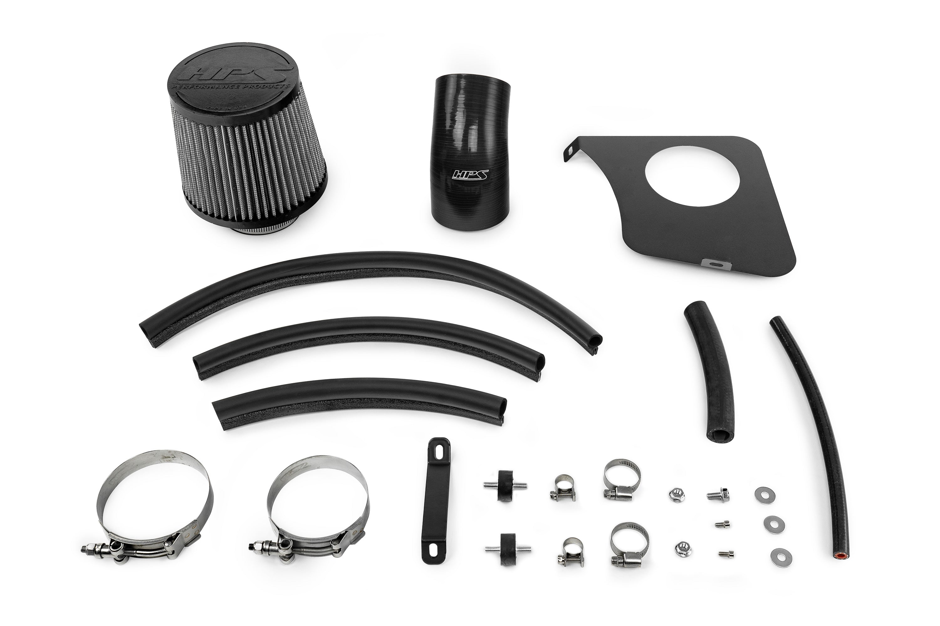 HPS Performance Air Intake Kit with Heat Shield (Blue) - Acura TSX / Honda Accord - (2009-2014 / 2008-2012)