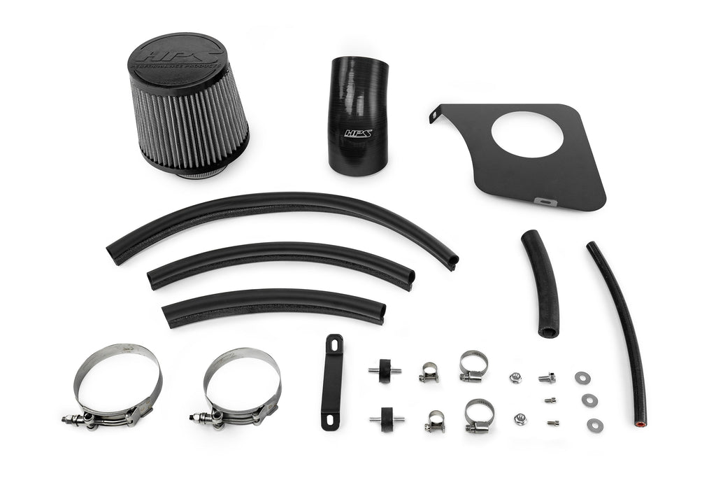 HPS Performance Air Intake Kit with Heat Shield (Red) - Acura TSX / Honda Accord - (2009-2014 / 2008-2012)
