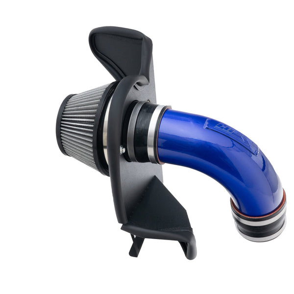 HPS Performance Air Intake Kit with Heat Shield Blue 827-739BL