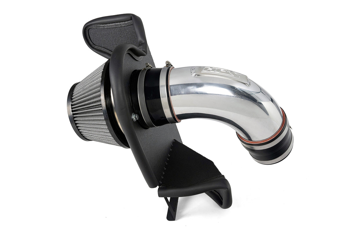 HPS Performance Air Intake Kit with Heat Shield Polished 827-739P