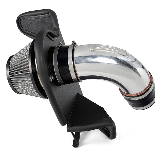 HPS Performance Air Intake Kit with Heat Shield Polished 827-739P