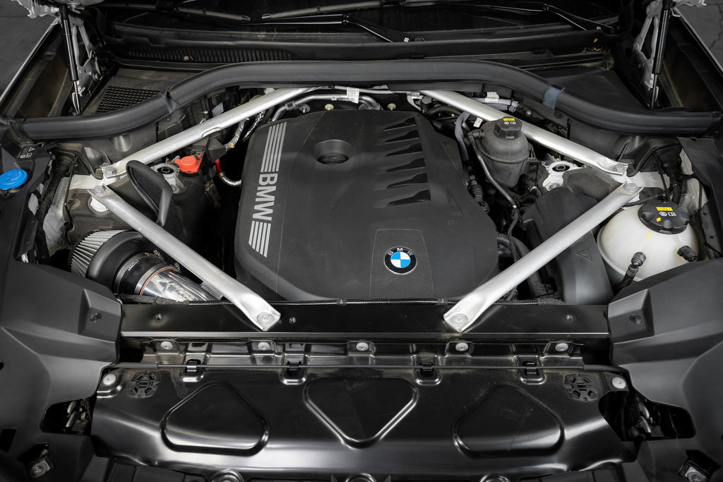 HPS Performance Air Intake Kit with Heat Shield (Polished) - BMW X7 - (2023-2024)