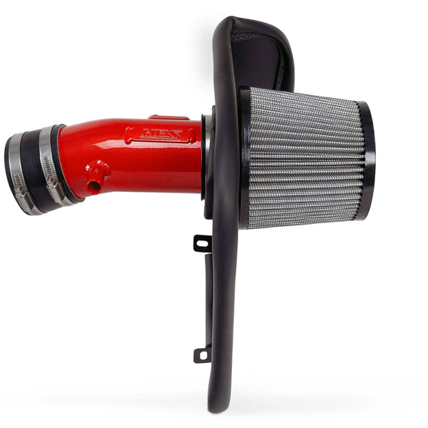 HPS Performance Air Intake Kit with Heat Shield Red 827-740R