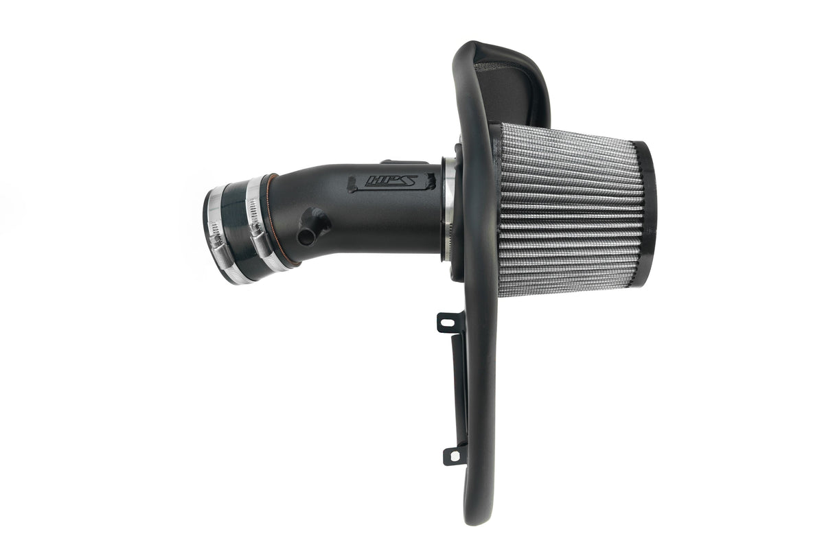 HPS Performance Air Intake Kit with Heat Shield Black 827-740WB