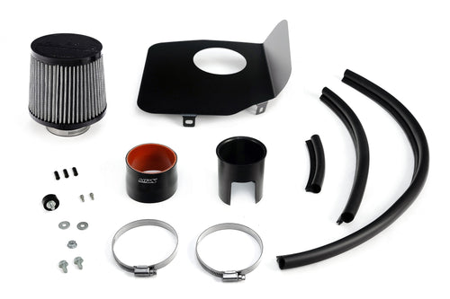HPS Performance Air Intake Kit with Heat Shield, Blue, 827-740BL