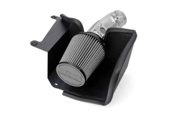HPS Performance Air Intake Kit with Heat Shield, Polished, 827-741P