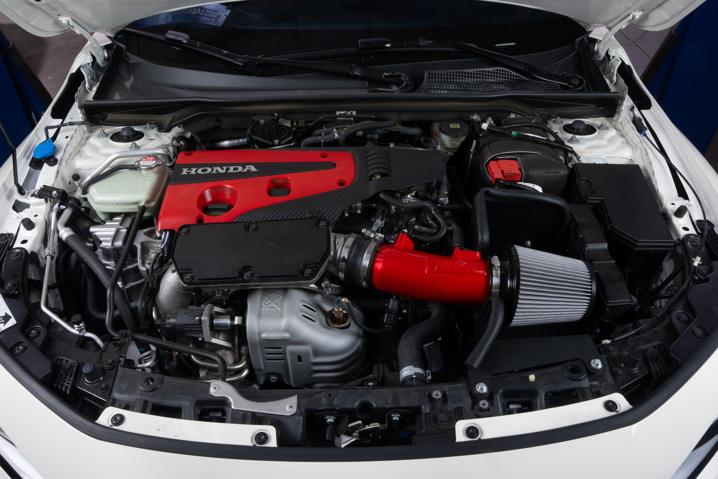 HPS Performance Air Intake Kit with Heat Shield (Red) - Acura Integra Type S / Honda Civic Type R - (2024-2025 / 2023-2025)