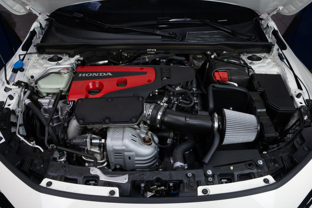 HPS Performance Air Intake Kit with Heat Shield (Black) - Acura Integra Type S / Honda Civic Type R - (2024-2025 / 2023-2025)