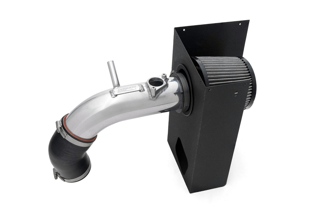 HPS Performance Air Intake Kit with Heat Shield, Polished, 827-768P