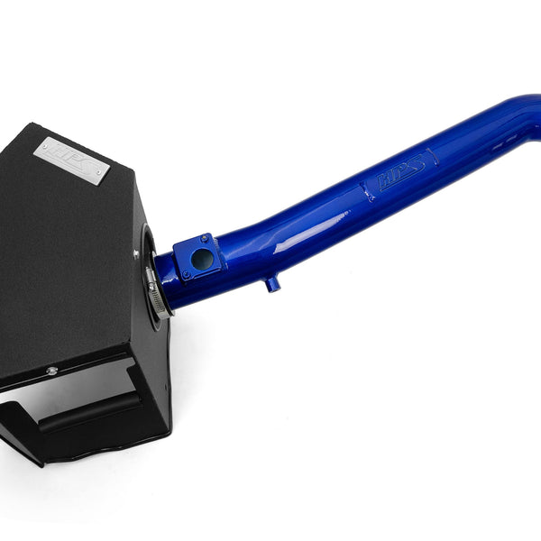 HPS Performance Air Intake Kit with Heat Shield Blue 827-769BL