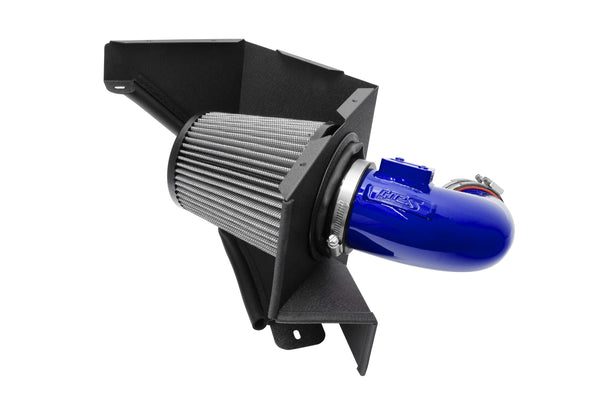 HPS Performance Air Intake Kit with Heat Shield, Blue, 827-770BL