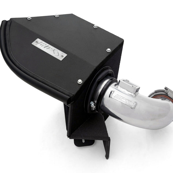 HPS Performance Air Intake Kit with Heat Shield Polished 827-770P