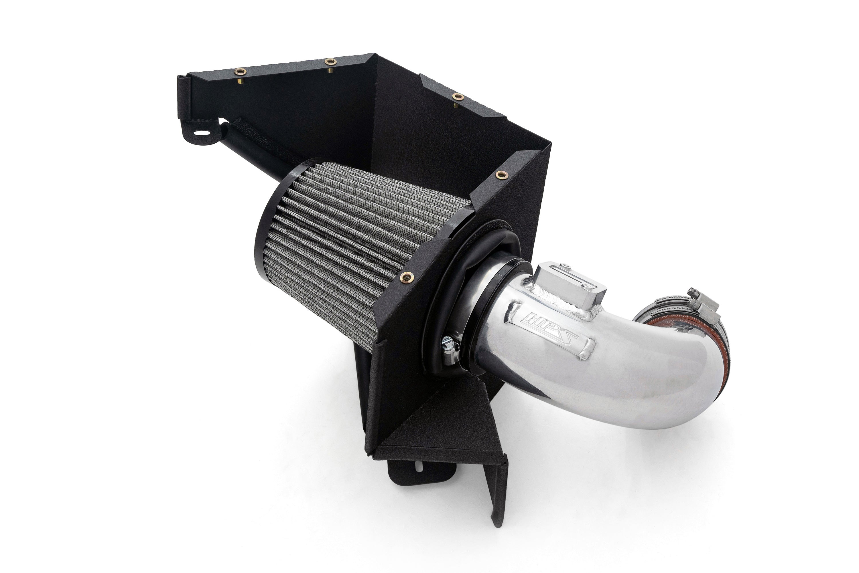 HPS Performance Air Intake Kit with Heat Shield (Polished) - BMW 230i / BMW 330e / BMW 330i / BMW 430i / BMW 430i Gran Coupe - (2022-2025 / 2021-2024 / 2019-2024 / 2021-2025 / 2022-2024)