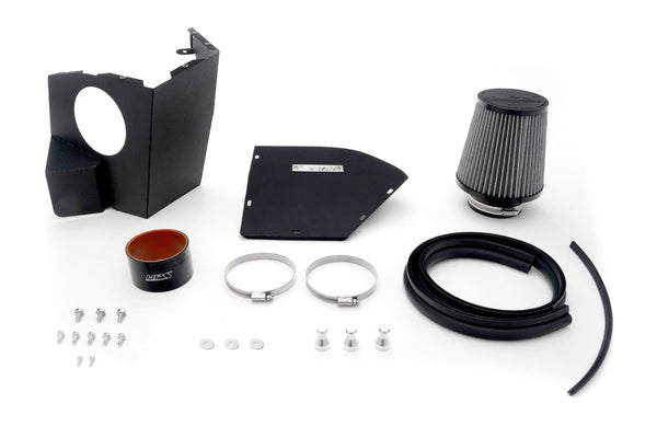 HPS Performance Air Intake Kit with Heat Shield, Polished, 827-770P