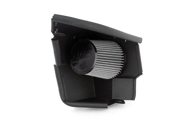 HPS Performance Air Intake Kit with Heat Shield, Polished, 827-770P