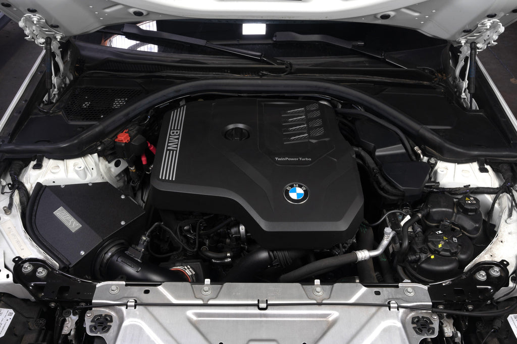 HPS Performance Air Intake Kit with Heat Shield (Blue) - BMW 230i / BMW 330e / BMW 330i / BMW 430i / BMW 430i Gran Coupe - (2022-2025 / 2021-2024 / 2019-2024 / 2021-2025 / 2022-2024)