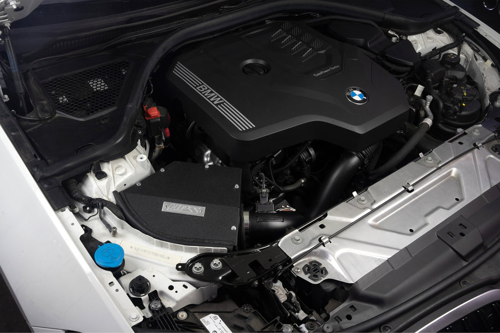 HPS Performance Air Intake Kit with Heat Shield (Blue) - BMW 230i / BMW 330e / BMW 330i / BMW 430i / BMW 430i Gran Coupe - (2022-2025 / 2021-2024 / 2019-2024 / 2021-2025 / 2022-2024)