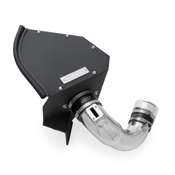HPS Performance Air Intake Kit with Heat Shield Polished 827-771P
